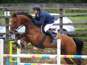 Sven Hadley winner of Leinster Summer Tour at Ravensdale 23/5/15 photo by Laurence Dunne Jumpinaction.net